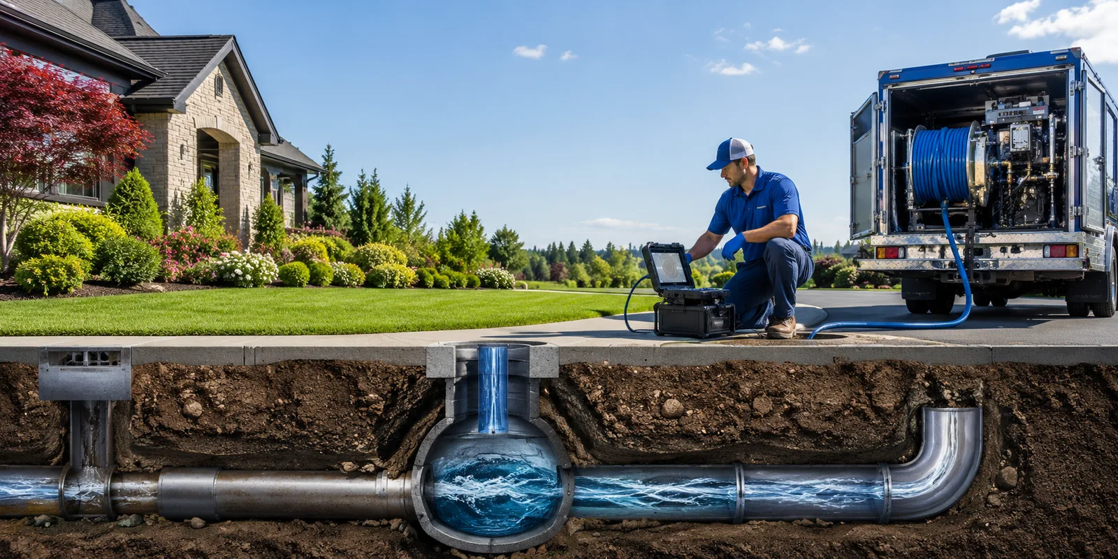Drainage restoration information for Brush Valley, PA